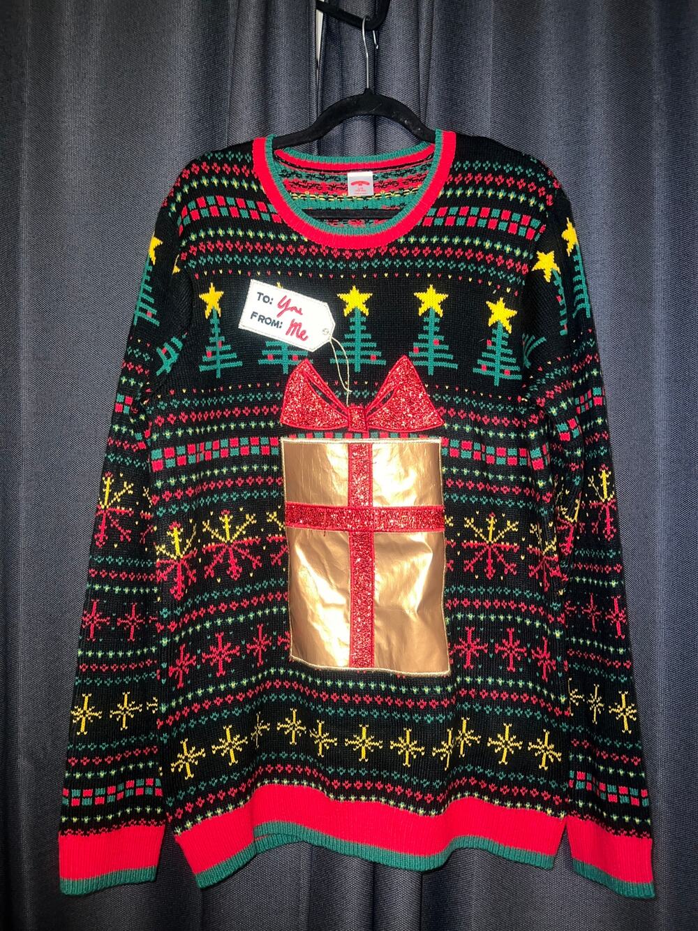 Ugly Christmas Sweater Xmas Size Large